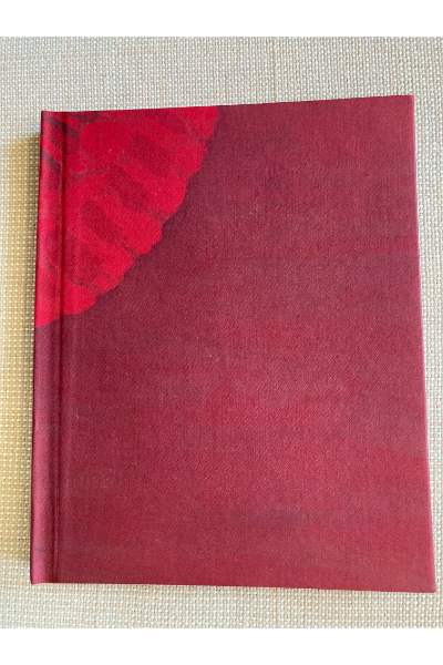 Batik Notebook - Red Sun