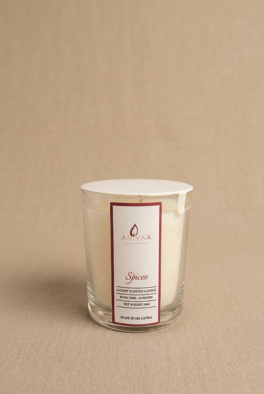 Luxury Scented Candle - Spices