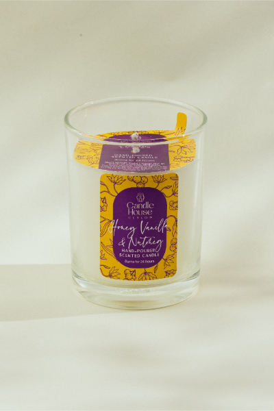 Maxi Jar Candle - Honey Vanilla & Nutmeg 