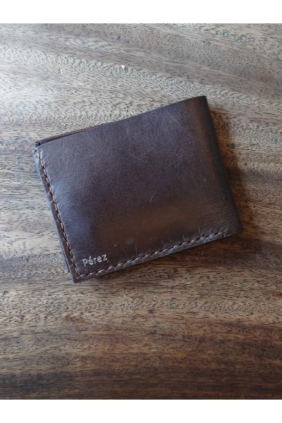 Men's Brown Leather wallet - PLS-GW-4002