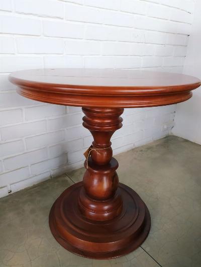 Teakwood Serakkalliya (Round Side table) - Large