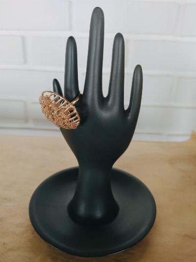 Matte Black Ring Holder 