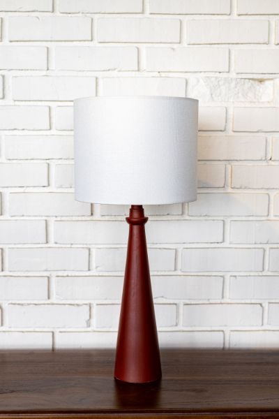 The Everest - Red, Linen shade