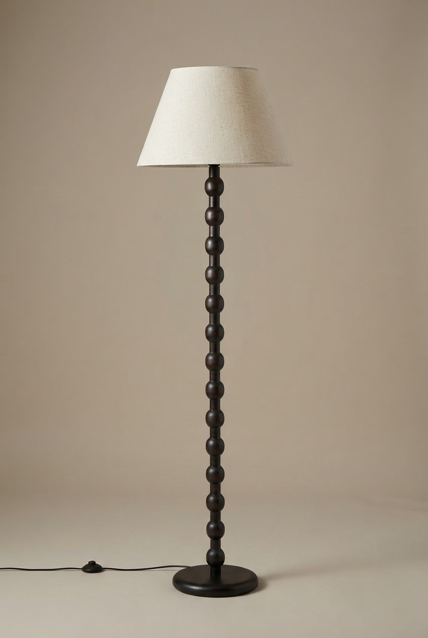 Lumos (Noir) - Linen Empire Shade