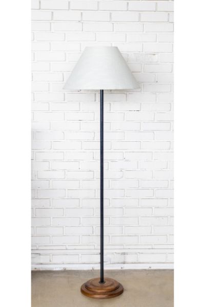 Elemental Lamp - Linen Empire Shade