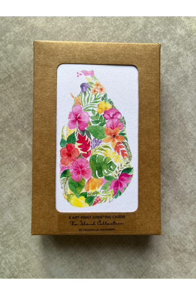 Greeting Card Set - The Island Collection 