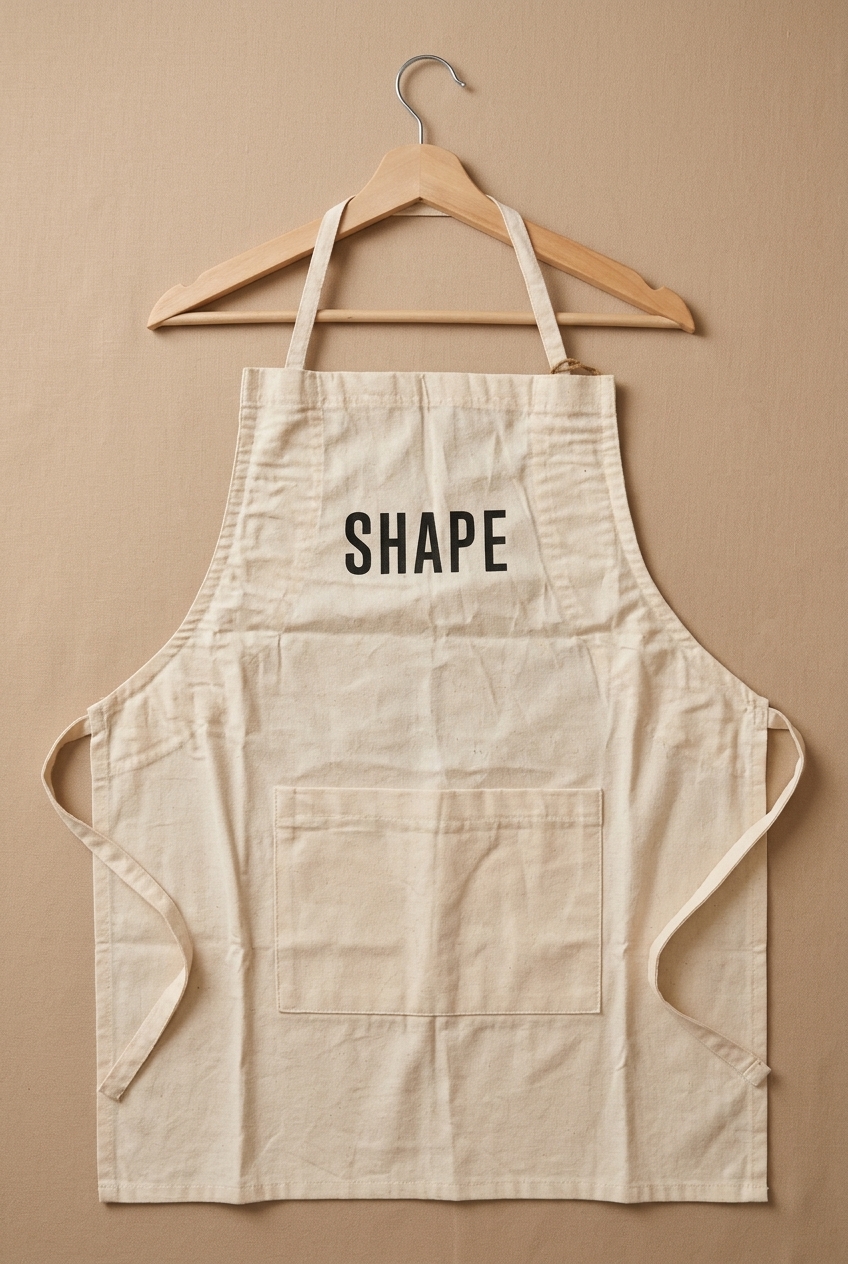 Apron (White) - Shape