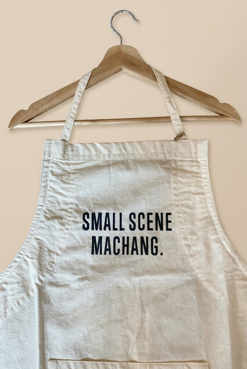 Apron (White) - Small Scene Machang