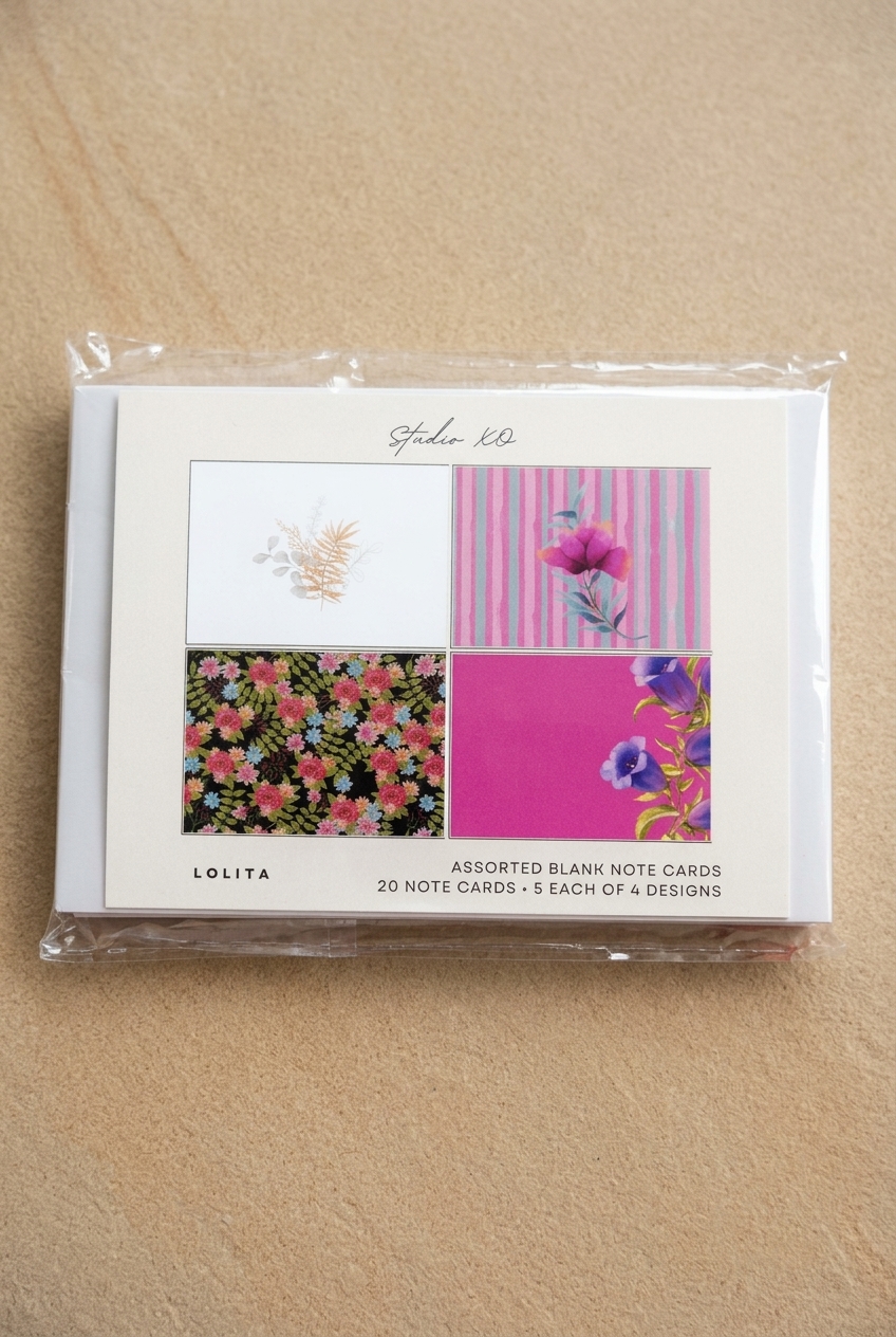 Assorted Mini Notecard Set - Lolita