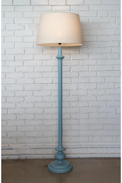 Elvin (Sky) - Tapered Linen Shade