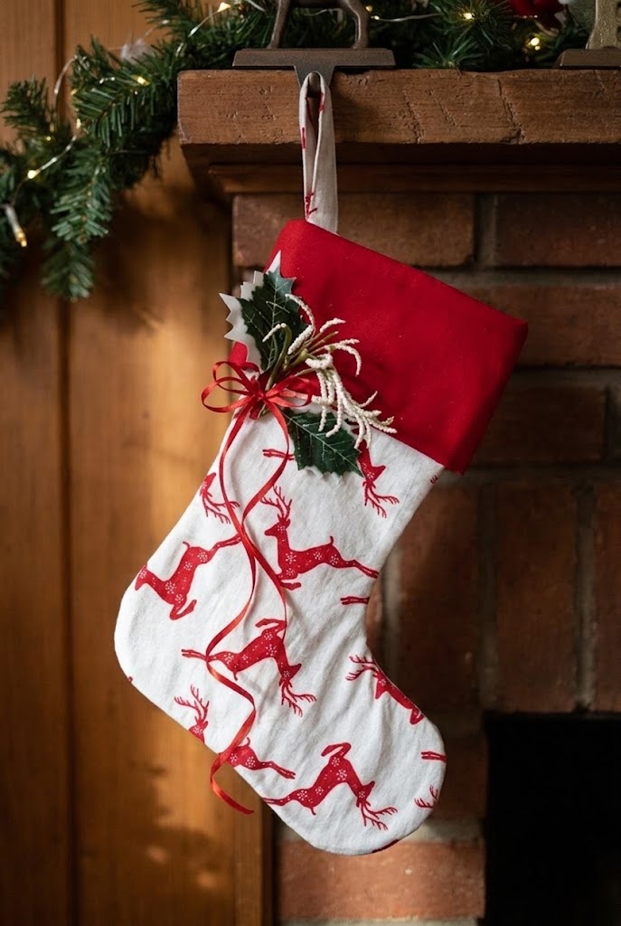 Christmas Stocking - Reindeer
