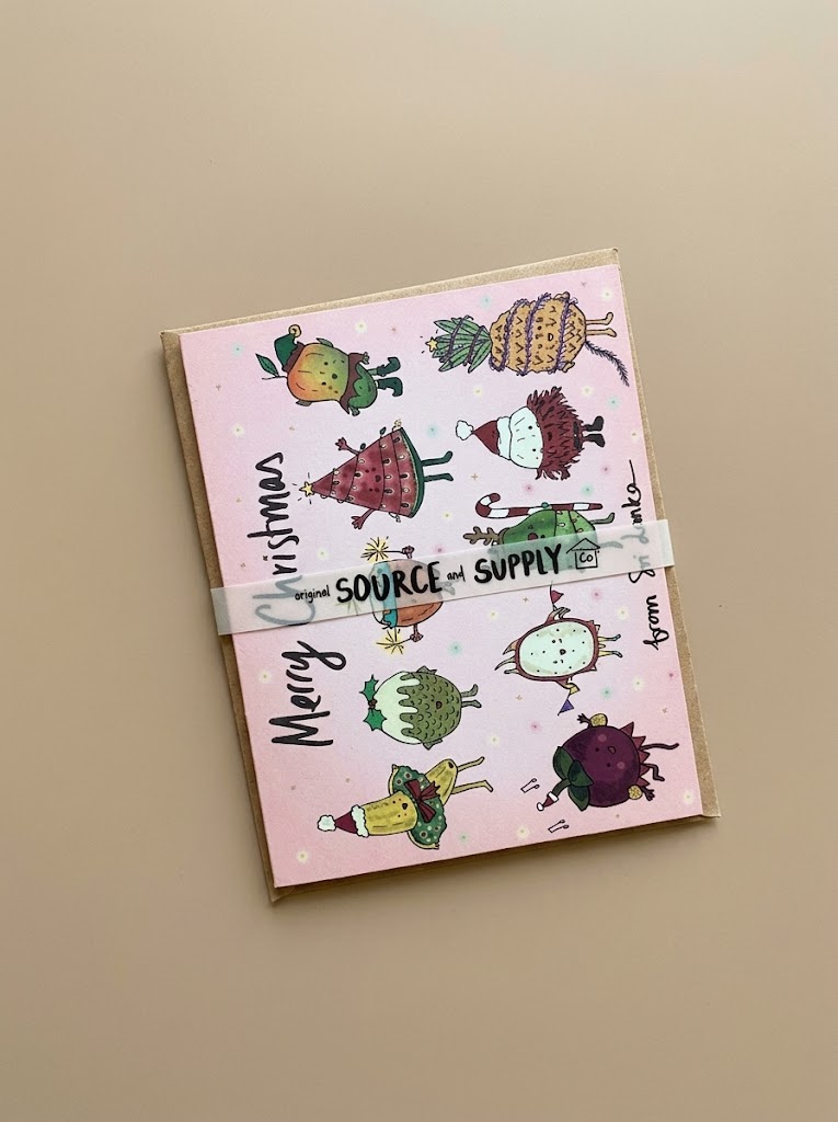 OSAS Christmas Card - Christmas Fruits