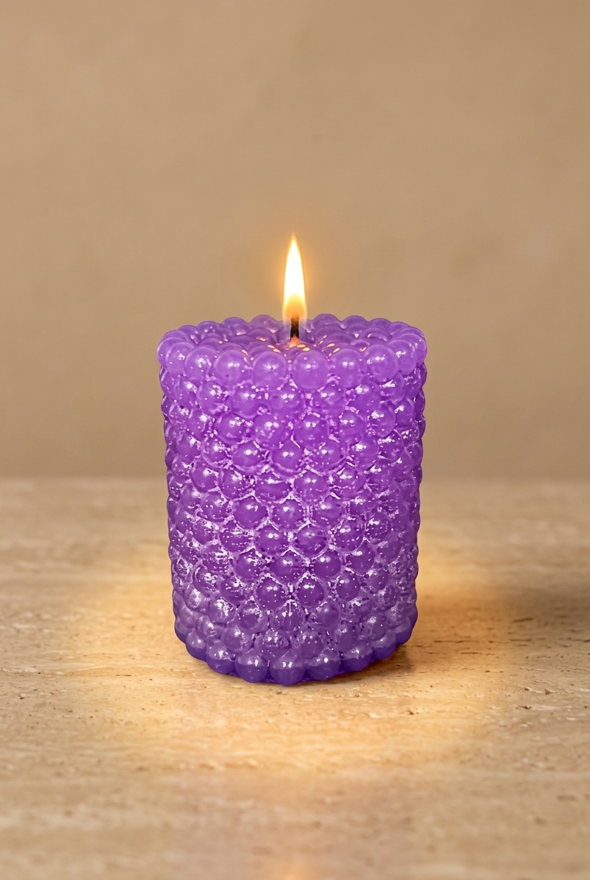 Ariyaa Bubble pillar candle - Sleep