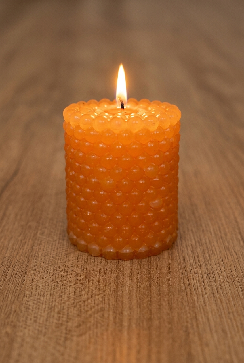 Ariyaa Bubble pillar candle - Energy