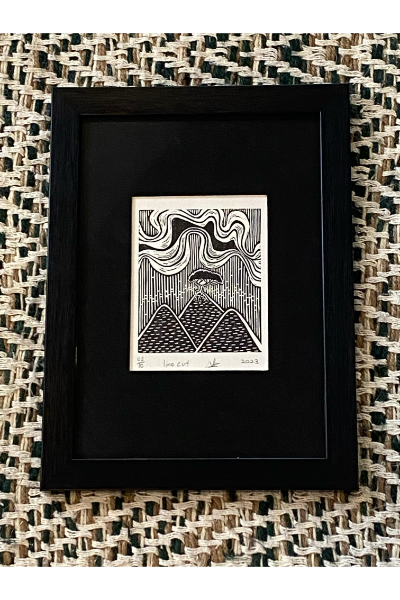Venura Madurapperuma - Lino Cut Print - 5/10 (2023)