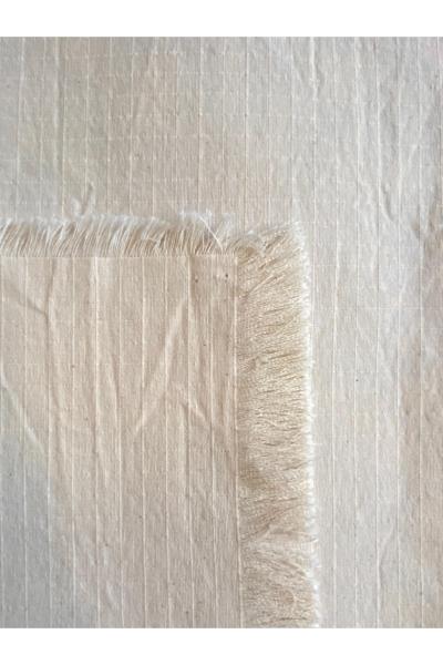 Raw Fabric Table Runner
