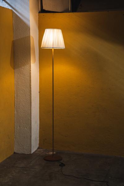 Gold Plain Jane - Tapered Pleated Shade 