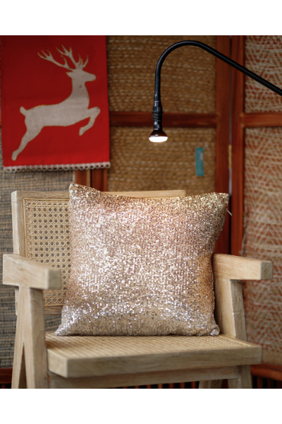 Christmas Cushion Covers - Gold