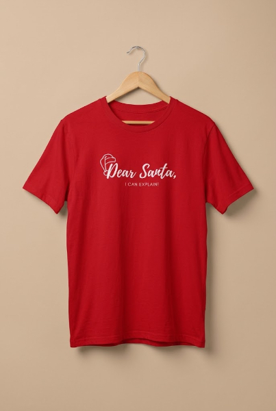 Christmas Tees - Dear Santa, I can explain!