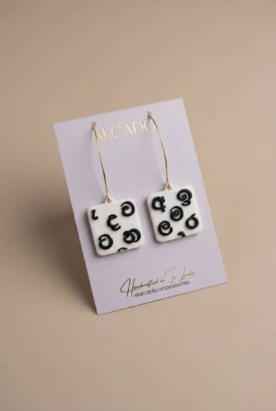 Akuru Earring - White - ALC#46