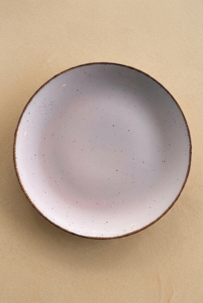 Ceramic Dinner Plate - Pink