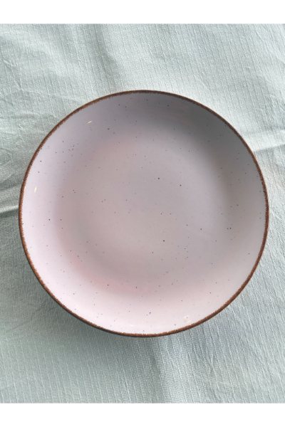 Ceramic Dinner Plate - Pink
