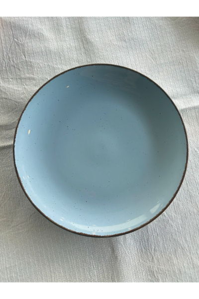 Ceramic Dinner Plate - Blue