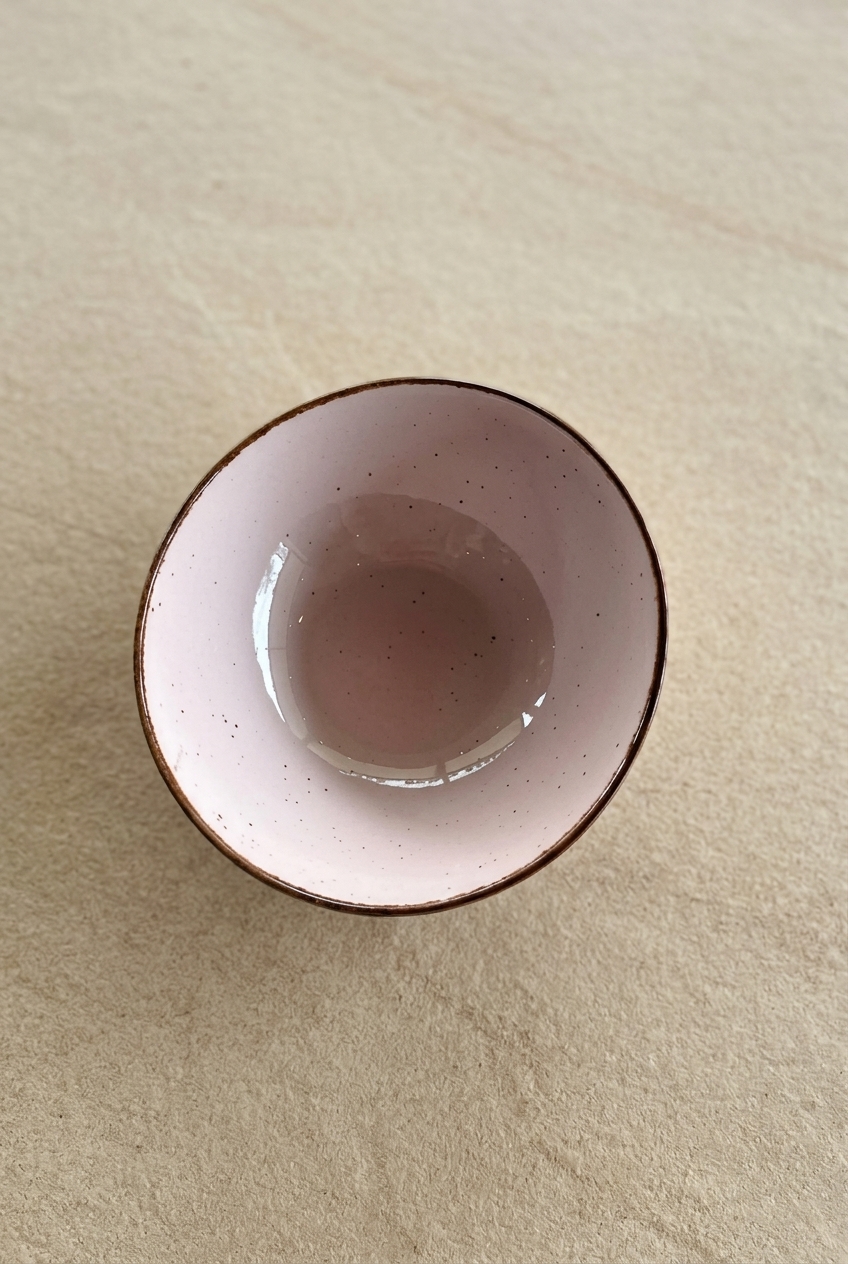 Ceramic Eclipse Bowl - Pink