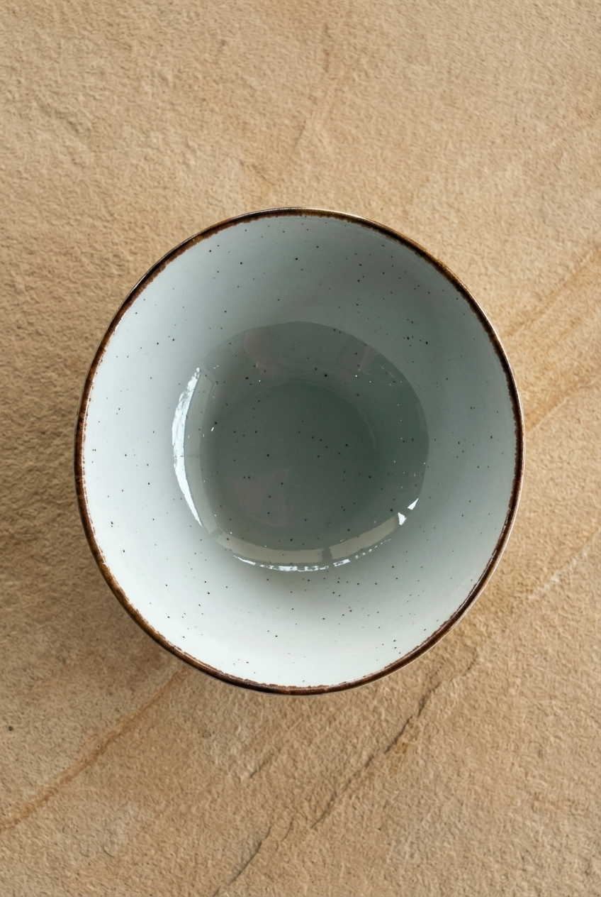 Ceramic Eclipse Bowl - Cream