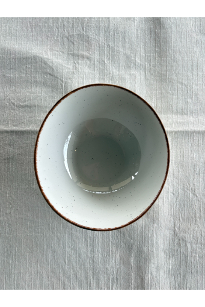 Ceramic Eclipse Bowl - Cream