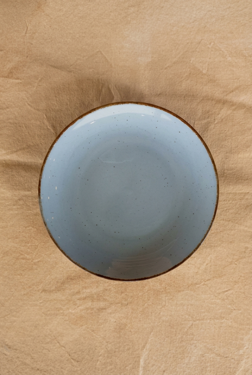 Ceramic Salad Plate - Blue