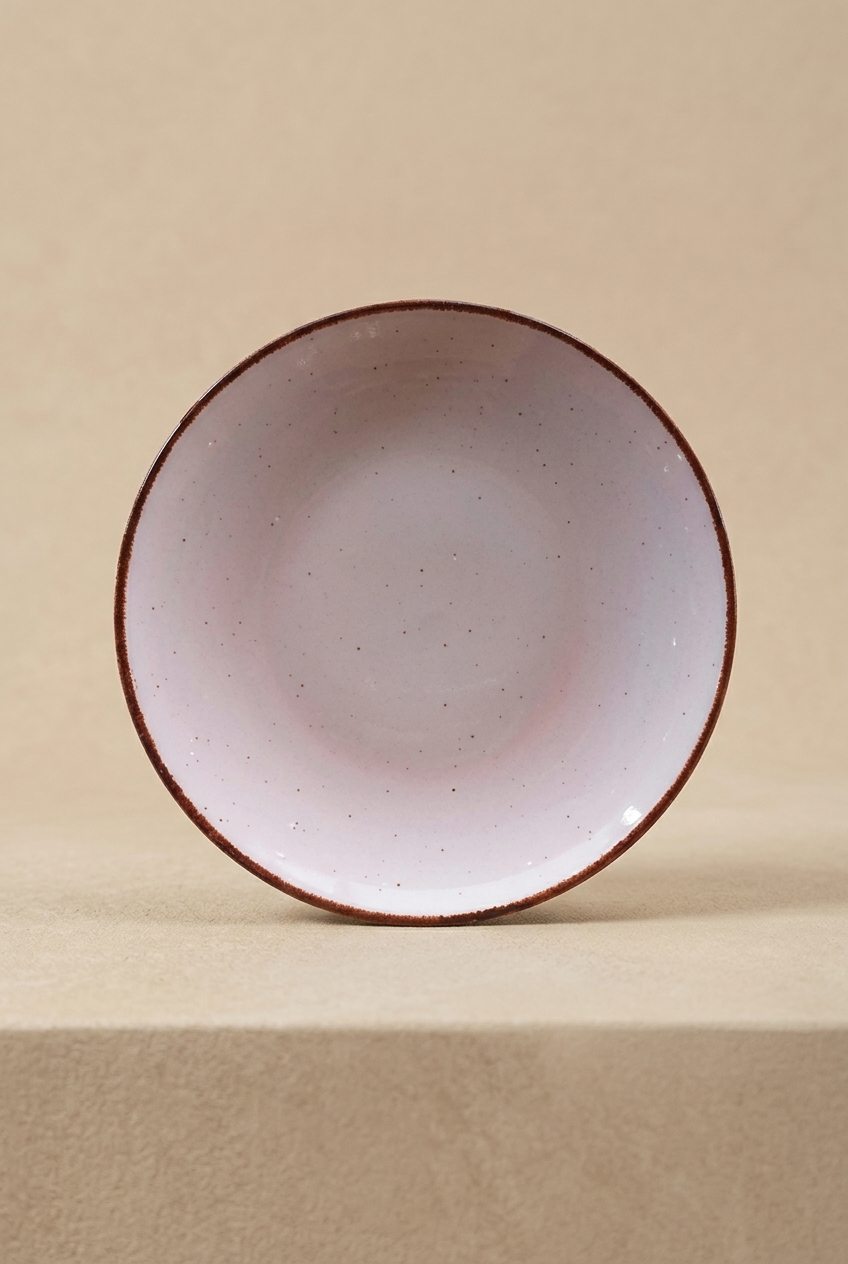 Ceramic Salad Plate - Pink