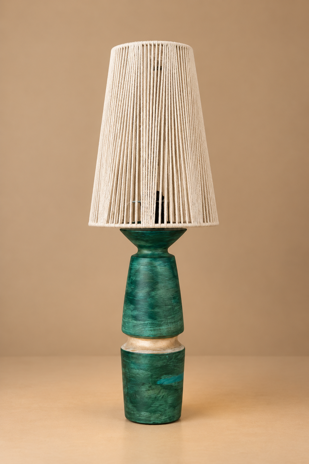 Canopy Table Lamp - Green