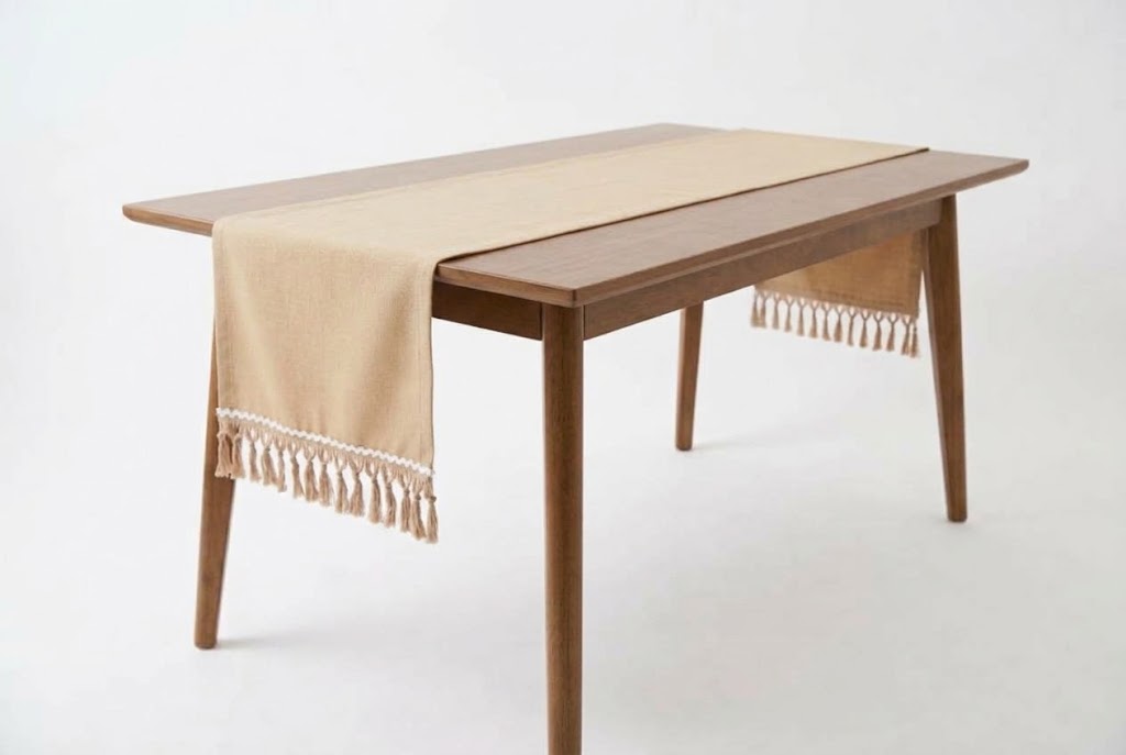 Twill Table Runner - Beige