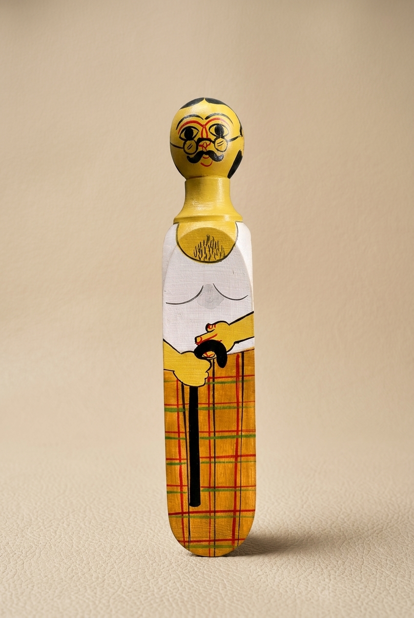 Door Stopper - Seeya in Orange Sarong