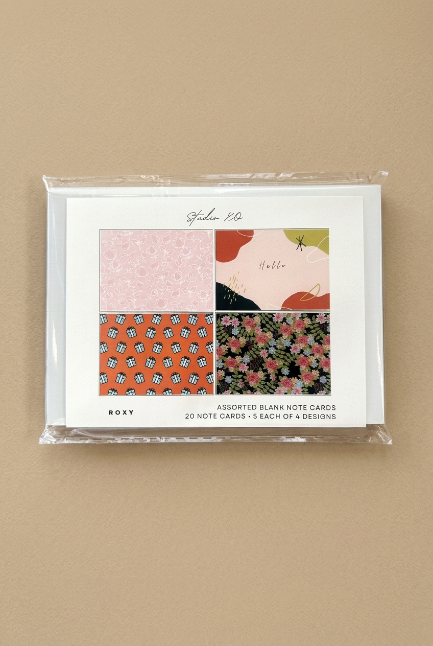 Assorted Mini Notecard Set - Roxy